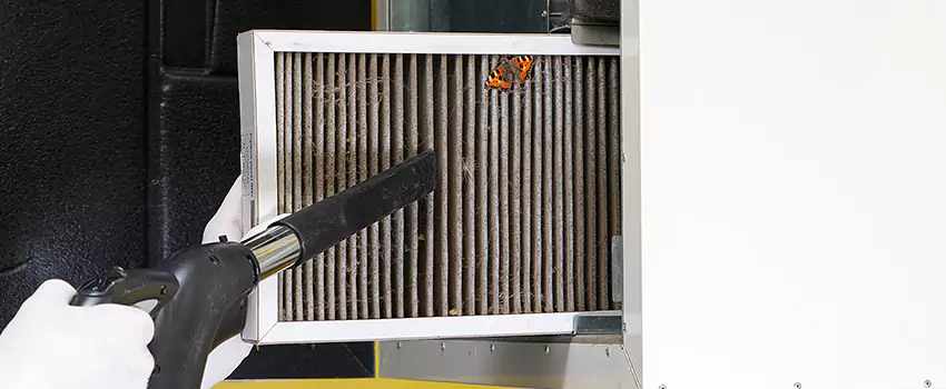 Clogged Air Duct Cleaning Process in Passaic, NJ