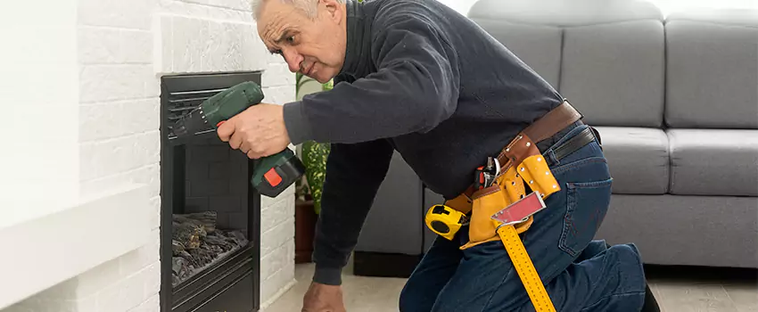 New Indoor Fireplace Installation in Passaic, New Jersey