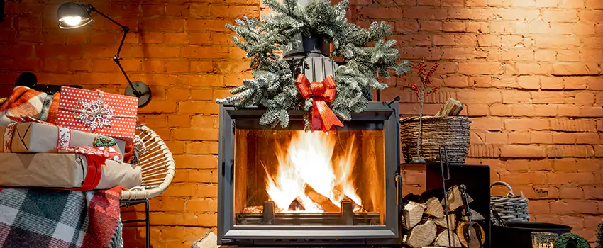 Travis Industries Linear Gas Fireplace Installation in Passaic, New Jersey