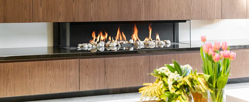 Double-height Fireplace Design Refurbishment in Passaic, New Jersey