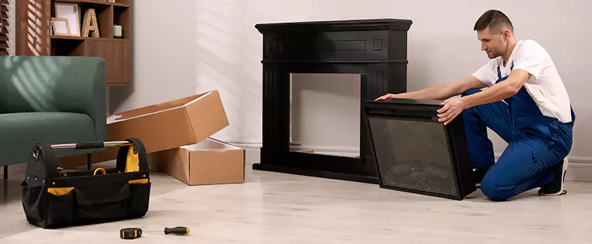 Old Rusted Metal Fireplace Repair And Replacement in Passaic, NJ